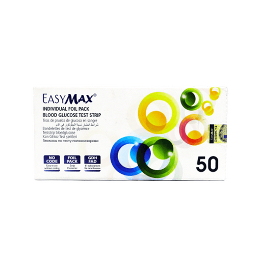 EASYMAX FOIL TEST STRIPS 1X50S
