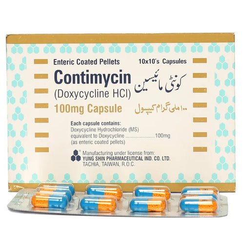 Contimycin Cap 100mg 10X10S