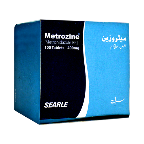 Metrozine Tablet 400 mg 10X10S