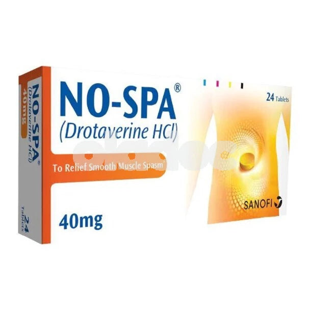 NO-SPA TABLET 40 MG 24S