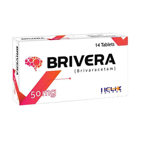 Brivera 50mg Tablets 1X14'S