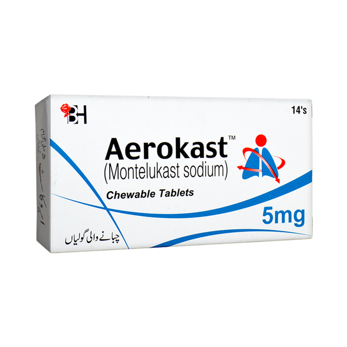 AEROKAST TABLET 5 MG 2X7S