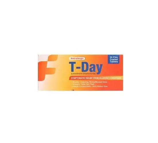 T-DAY TABLET 5 MG 3X10S