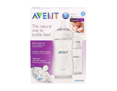 NATURALPP 330ML FEEDING BOTTLE 1S