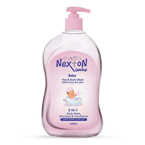Nexton Baby Hair & Body Wash 3in1 500ml