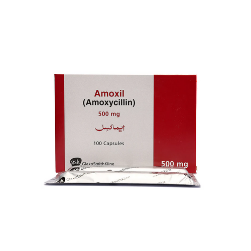 Amoxil Capsule 500 mg 5X20'S