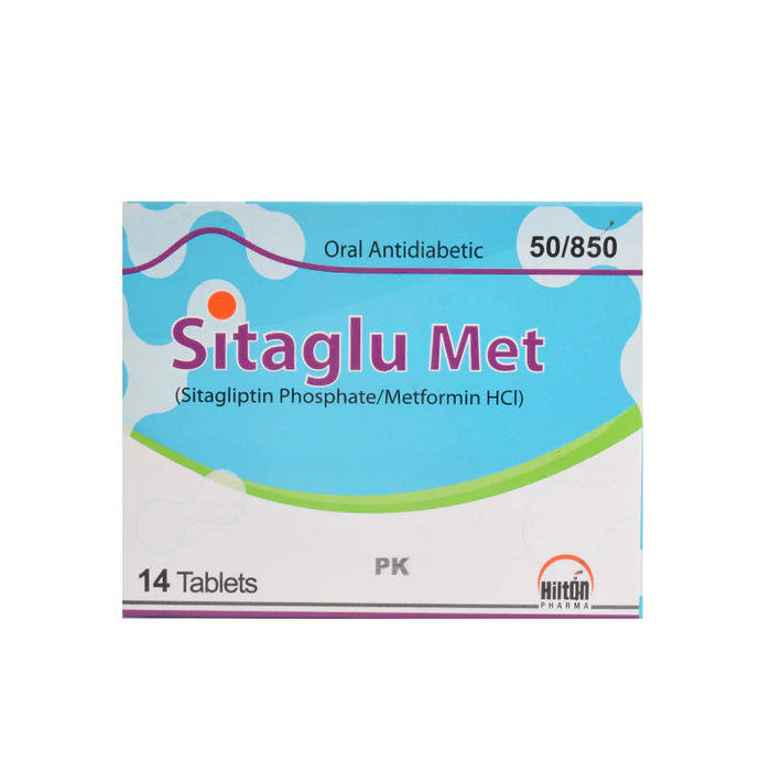 SITAGLU MET TABLET 50/850MG 2X7S