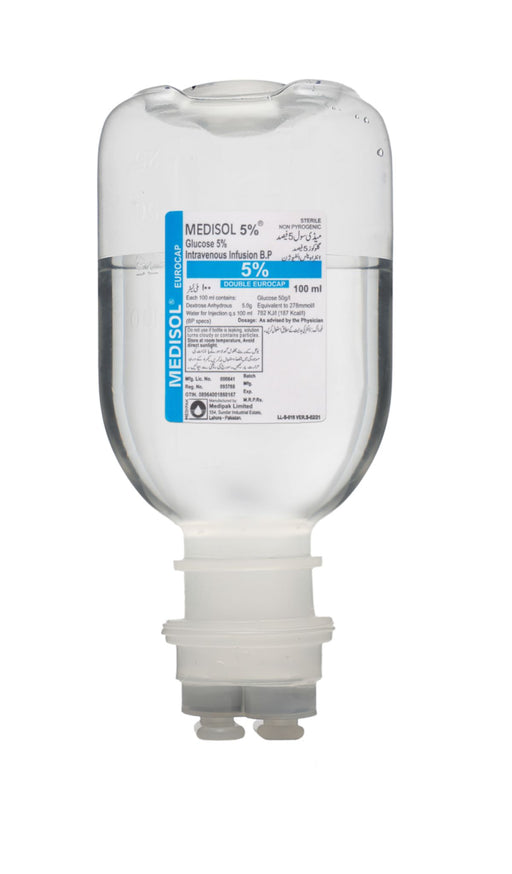 DEXTROSE 5% 100ML (SIMPLE CAP) 1S
