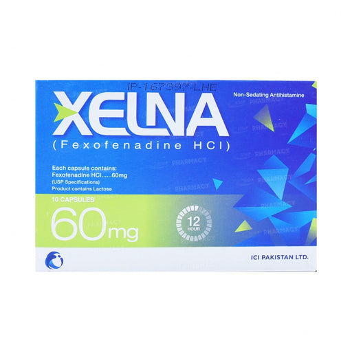 XELNA 60MG TABLETS 1X10'S