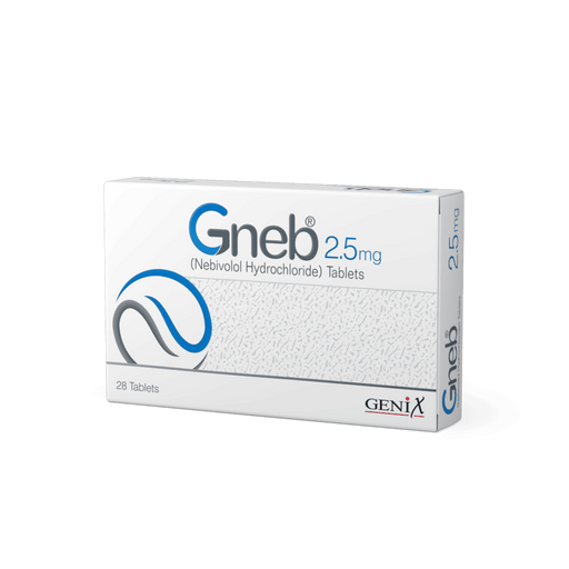 GNEB TABLET 2.5MG 2X14S