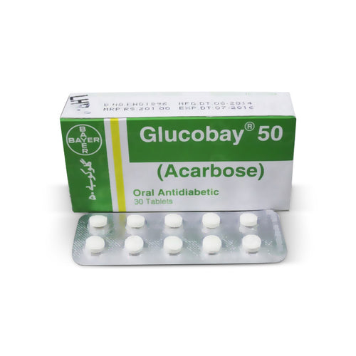 Glucobay Tablet 50 mg 3X10S