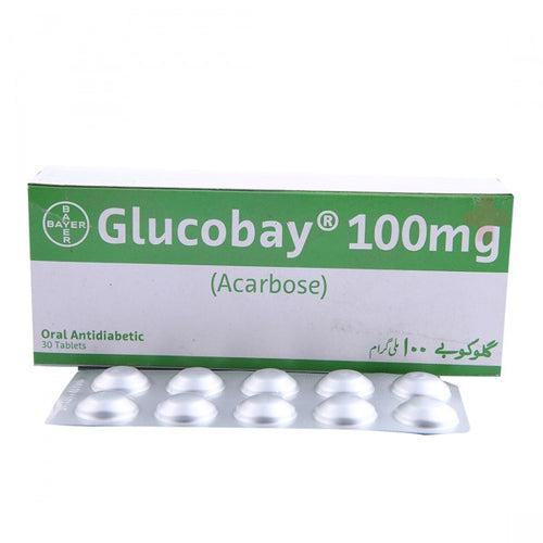 Glucobay Tablet 100 mg 3X10S