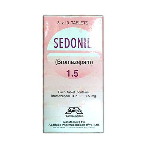 SEDONIL 1.5MG TABLET 3X10S