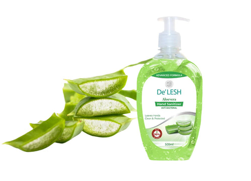 De'LESH Hand Sanitizer (Aloe Vera) 60ml