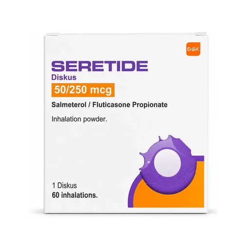 Seretide Disk 50/250mcg Evohaler 1S