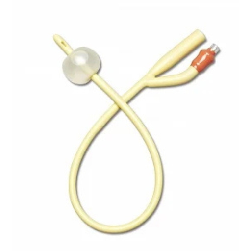 FOLLEYS CATHETER SILICON 2WAY 18FR 1S