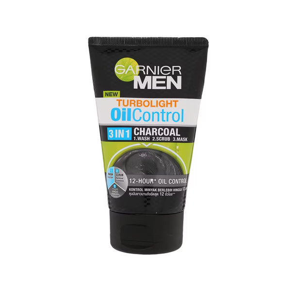 Garnier Men Oil Control Anti-Impurities Mineral+Charcoal Face Wash 1'S