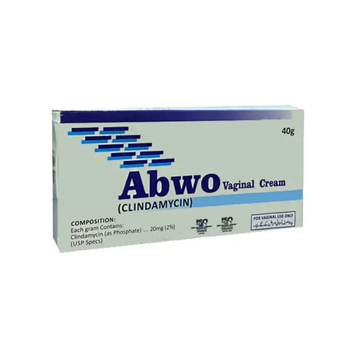 Box of Abwo Vaginal Cream on a white background