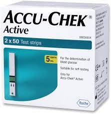 ACCU-CHECK ACTIVE 50X2 STRIP - Meri Pharmacy