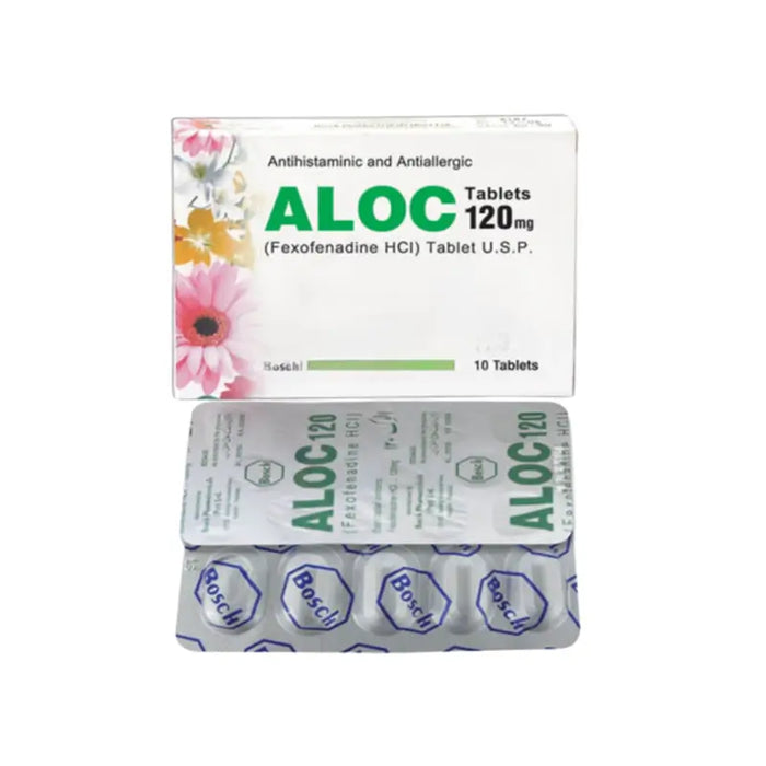 ALOC TABLET 120 MG 10S - Meri Pharmacy