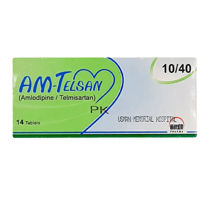 AM-TELSAN TABLET 10/40MG 2X7S - Meri Pharmacy