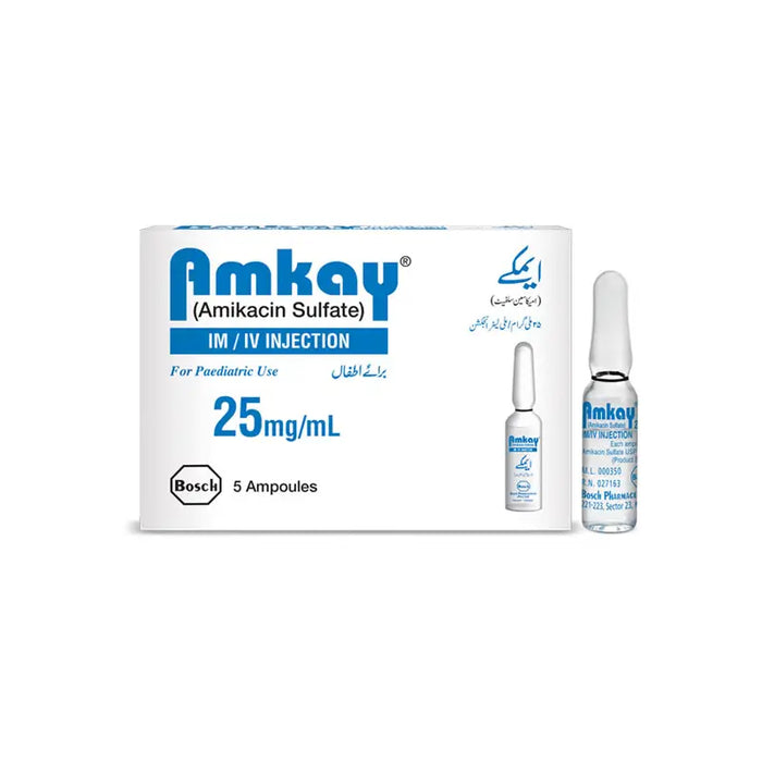 AMKAY INJECTION 25 MG 1ML 1X5S - Meri Pharmacy