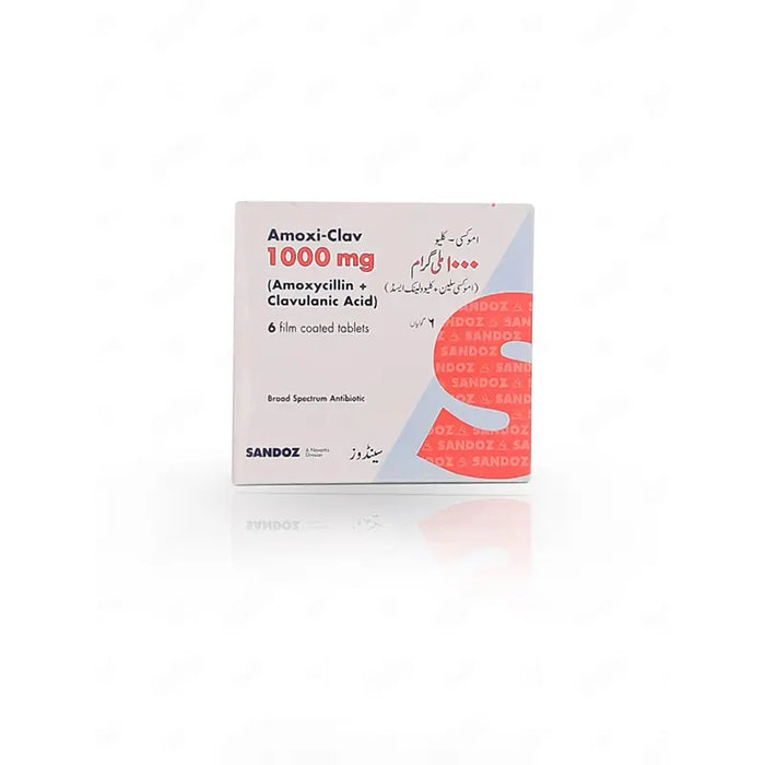 AMOXI-CLAV 1GM TABLET 6S