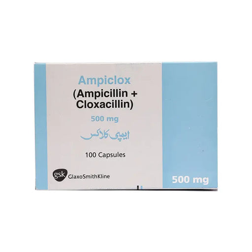 AMPICLOX CAPSULE 500MG 5X20S - Meri Pharmacy