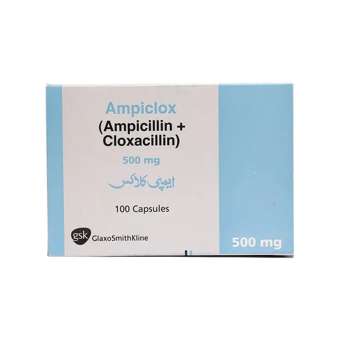 AMPICLOX CAPSULE 500MG 5X20S - Meri Pharmacy