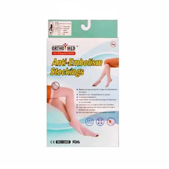 Box of Ortho Med Anti-Embolism Stockings