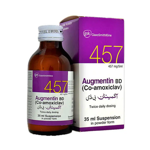 AUGMENTIN BD 457MG/5ML 35ML