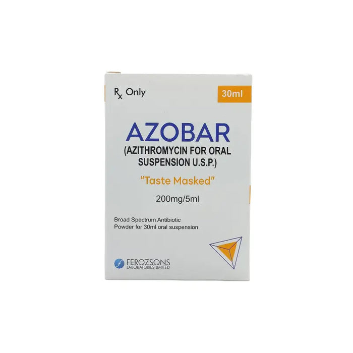 AZOBAR SUSPENSION 200MG 5/30ML 1S