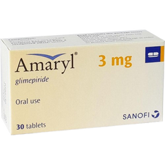 Amaryl Tablets 3 mg 2X15S