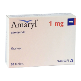 Amaryl Tablets 1 mg 2X15S