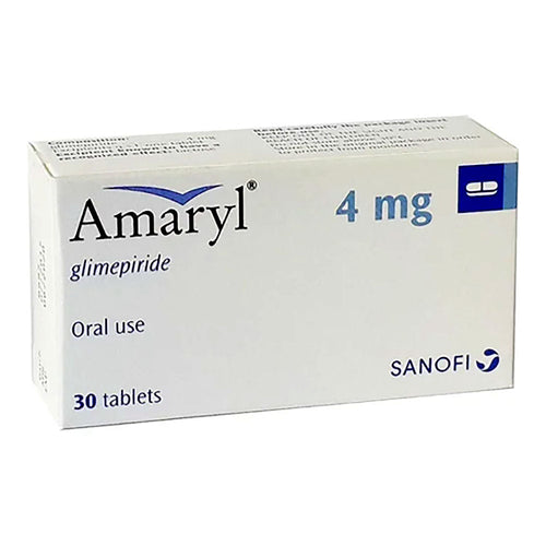 Amaryl Tablets 4 mg 2X15S