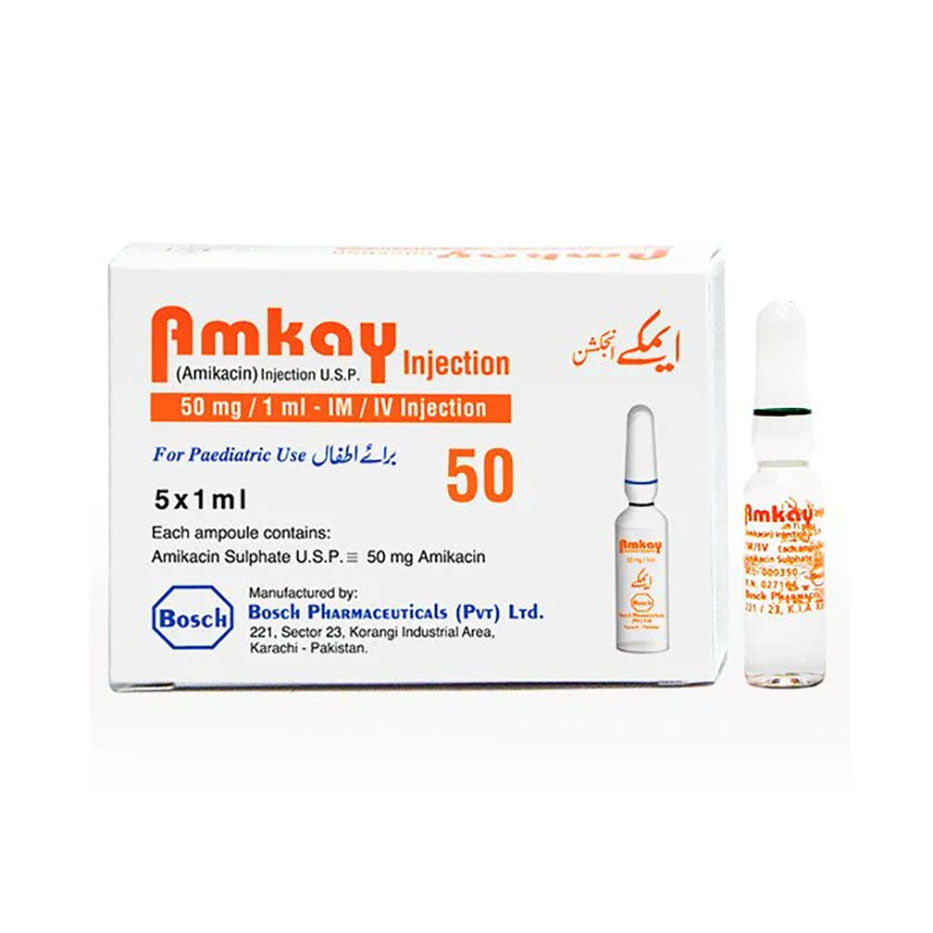 Amkay Injection 50mg 1ml 1X5S