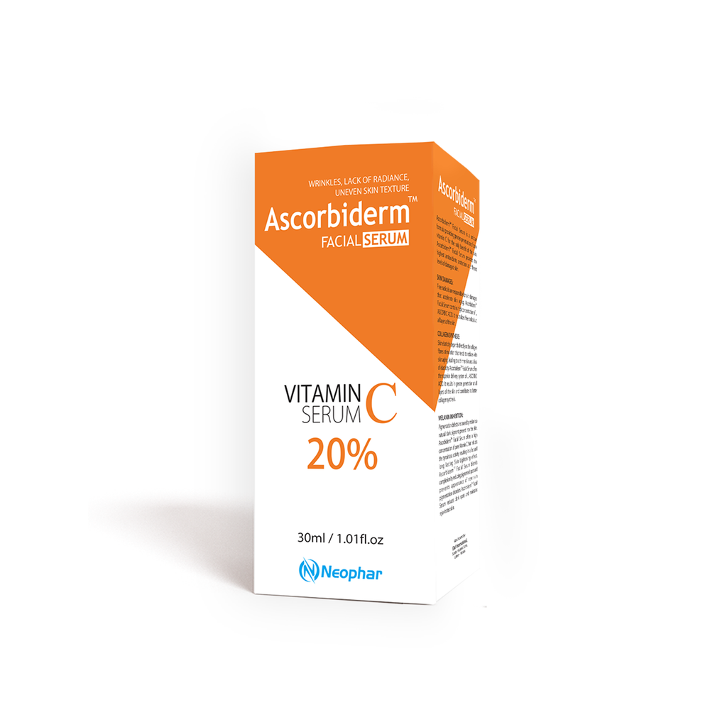Ascorbiderm Facial Serum 30ml 1S