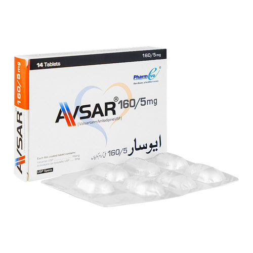Avsar Tablet 5/160 mg 2X7S