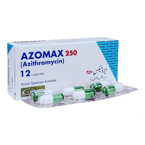 Azomax 250mg Capsule 2X6S