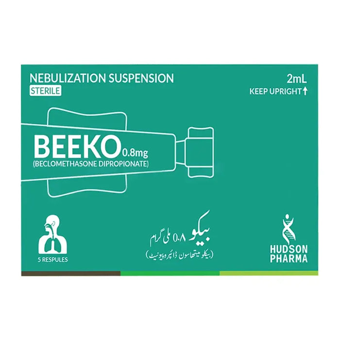 BEEKO 0.8MG 2ML NEBULIZATION SUSPENSION 2X5S