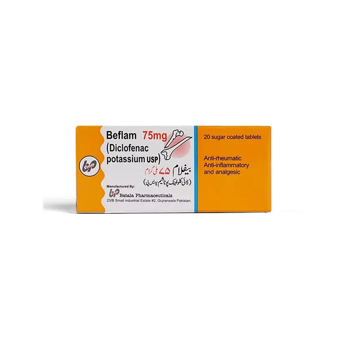 BEFLAM 75 MG 2X10S
