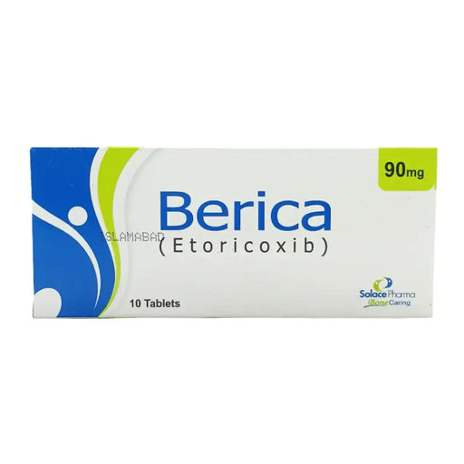 Berica 90mg Tablets – for osteoarthritis, rheumatoid arthritis, and pain management.