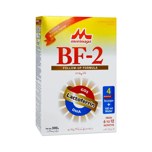 Morinaga BF-2 follow-up formula packaging on a white background