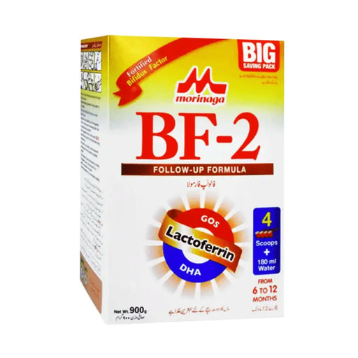 Morinaga BF-2 Follow-Up Formula packaging on a white background