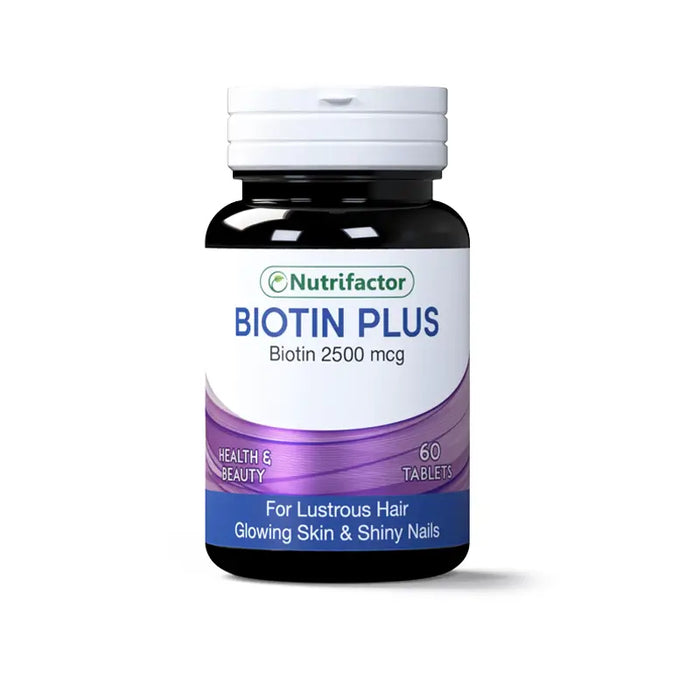 BIOTIN PLUS TABLET 60'S - Meri Pharmacy