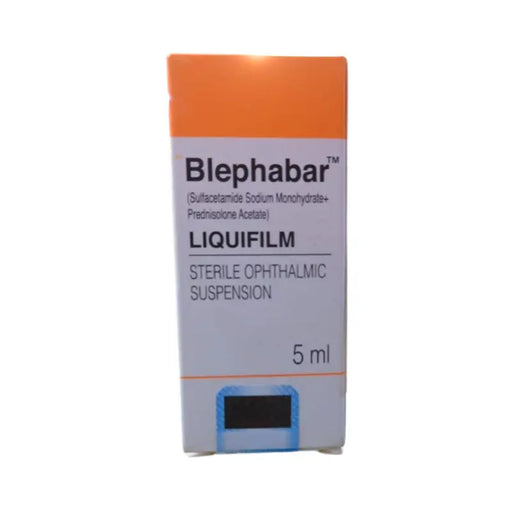 Blephabar Liquifilm packaging on a white background
