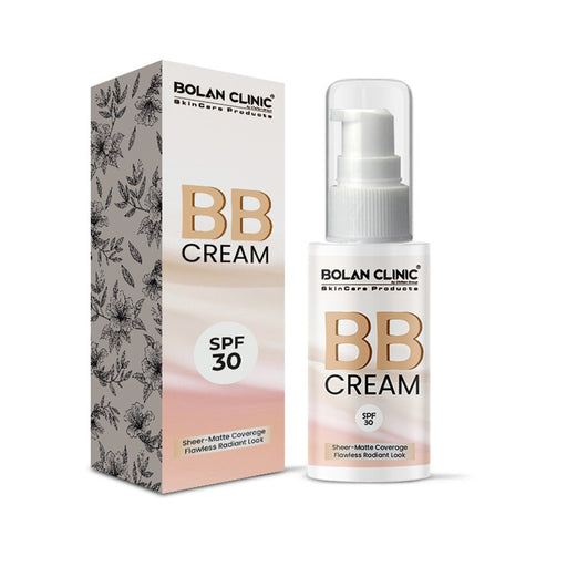 Bolan Clinic BB Cream bottle and packaging on a white background