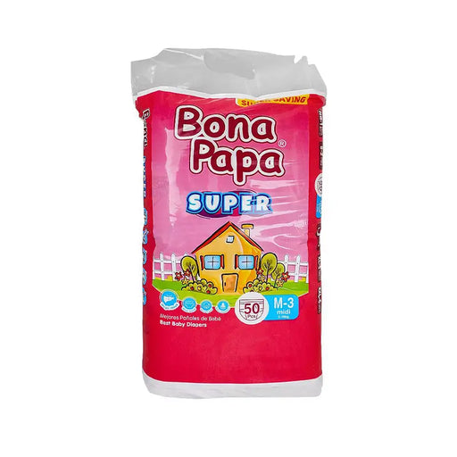 Bona Papa Super diaper package on a white background