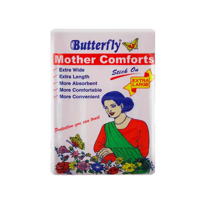 BUTTERFLY MOTHER COMFORT XL 10S - Meri Pharmacy
