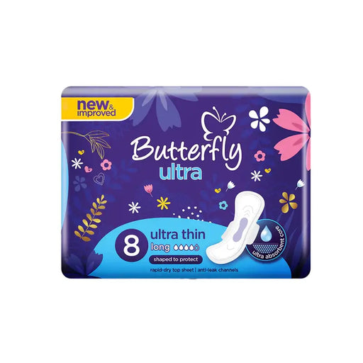 BUTTERFLY ULTRA THIN SLG L 8S - Meri Pharmacy